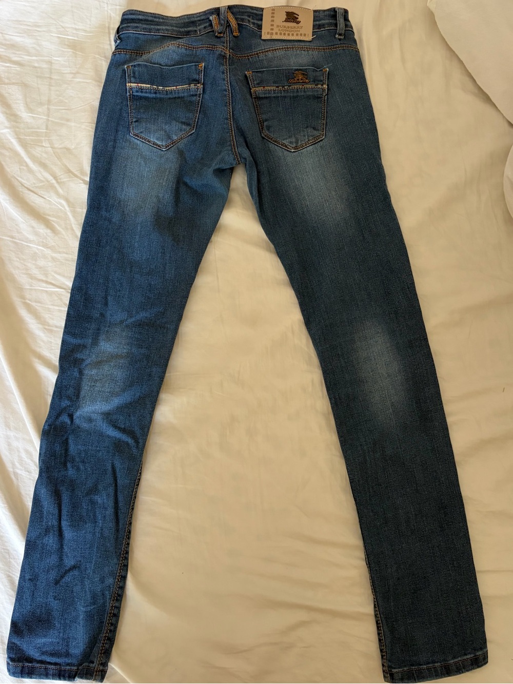 Burberry Denim Jeans in Medium Blue - size 29 fits small